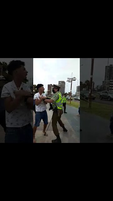 Delincuentes extranjeros atacan a Carabineros cuando son detenidos