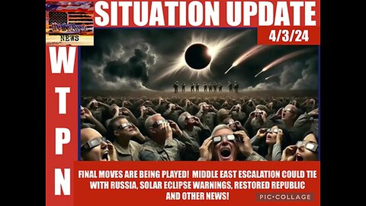 Situation Update: We Are In The Storm! God's In Control! Intel