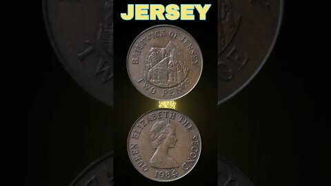 Jersey 2 Pence 1984.#shorts #coinnotesz