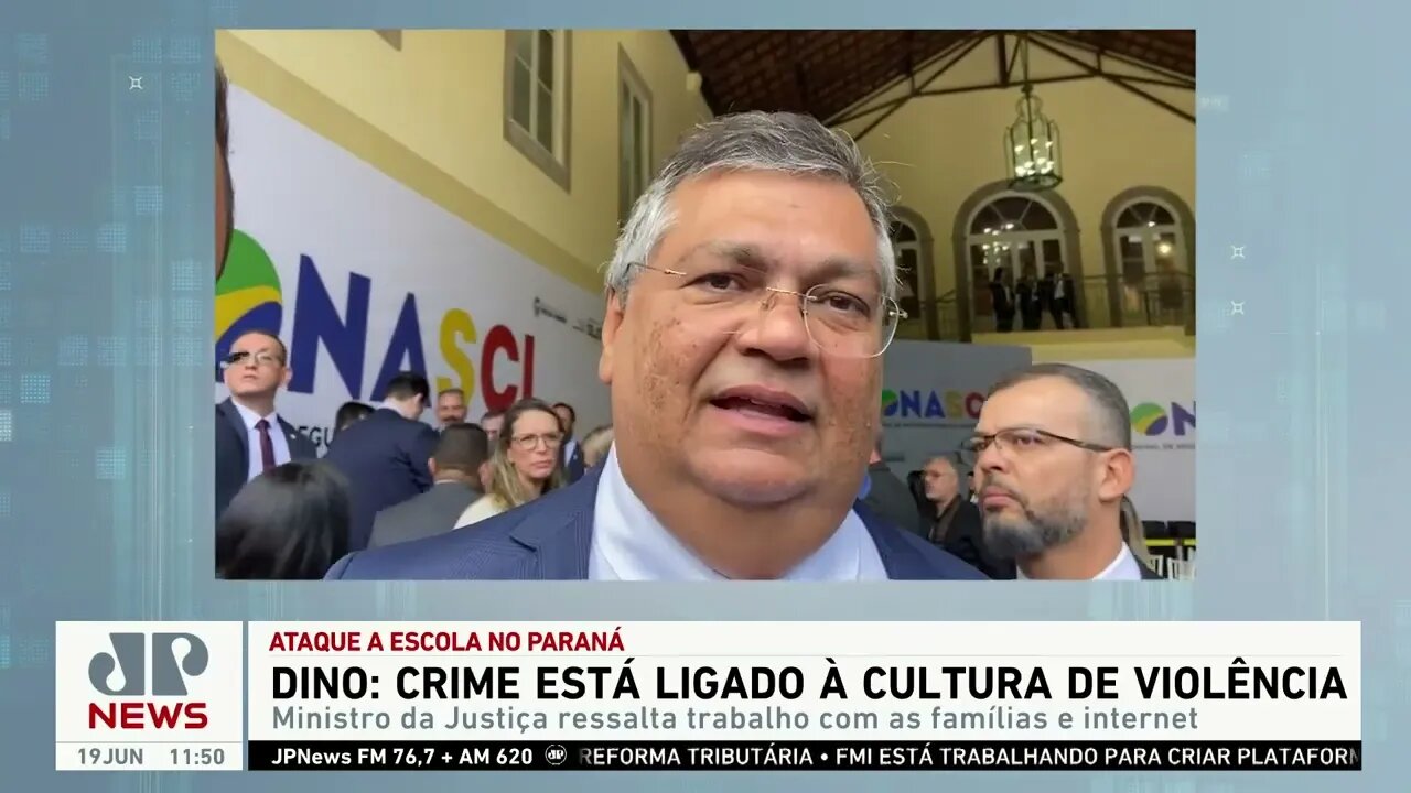 Dino diz que ataques a escolas são espelhados em cultura de violência