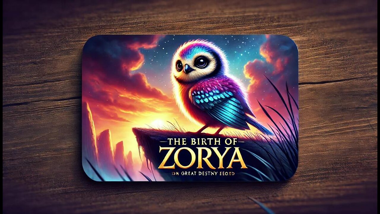 The Birth of Zorya: The Bird Destined to Fly Higher