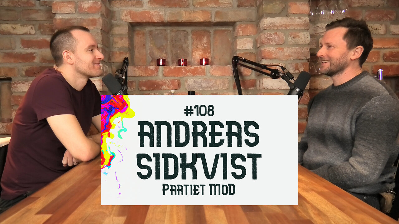 #108 | Andreas Sidkvist (MoD) – pandemins mörka undersida, yttrandefrihet, SWEXIT & mycket mer