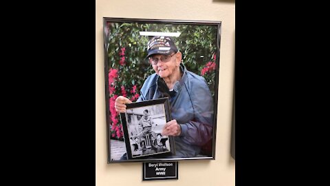 Honoring my deceased father for his service to his country and his love as a father.