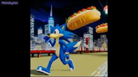 Sonic gets an Hot Dog 2 Melobytes