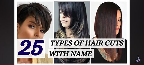 25 types of hair cut for girls