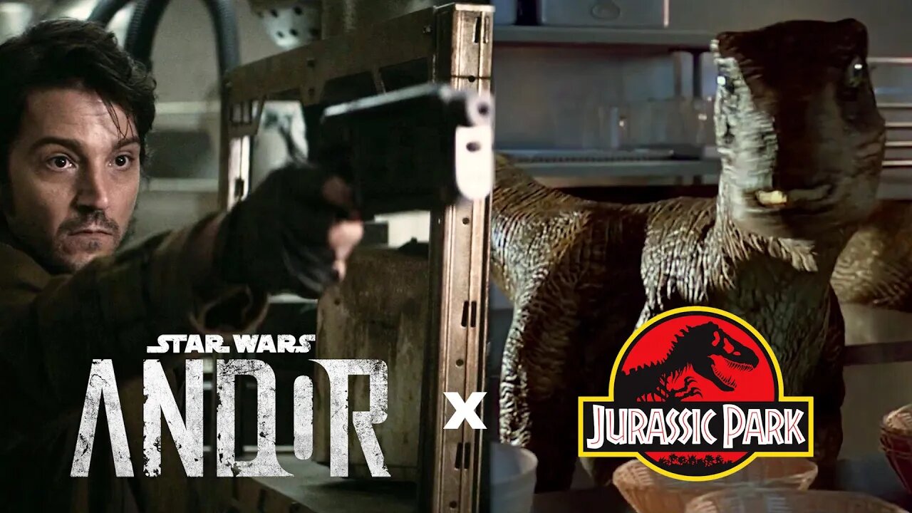 Star Wars Andor x Jurassic Park Raptors - The Kitchen Scene