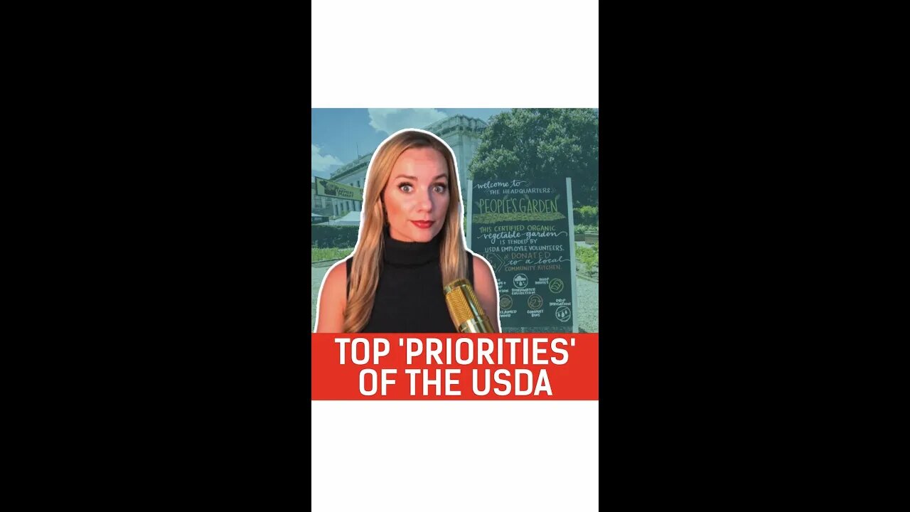 USDA's Surprising Priorities