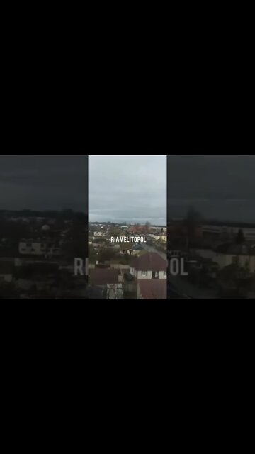 Missile launch from Melitopol