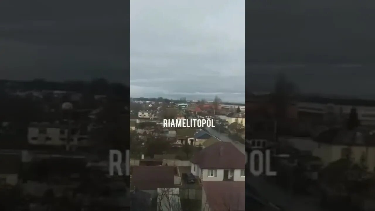 Missile launch from Melitopol