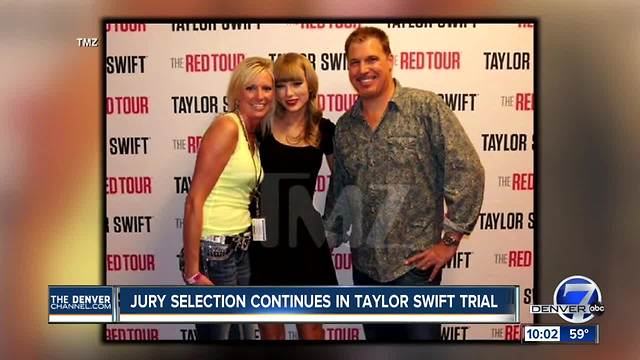 Jury selection in Taylor Swift trial to continue Tuesday morning