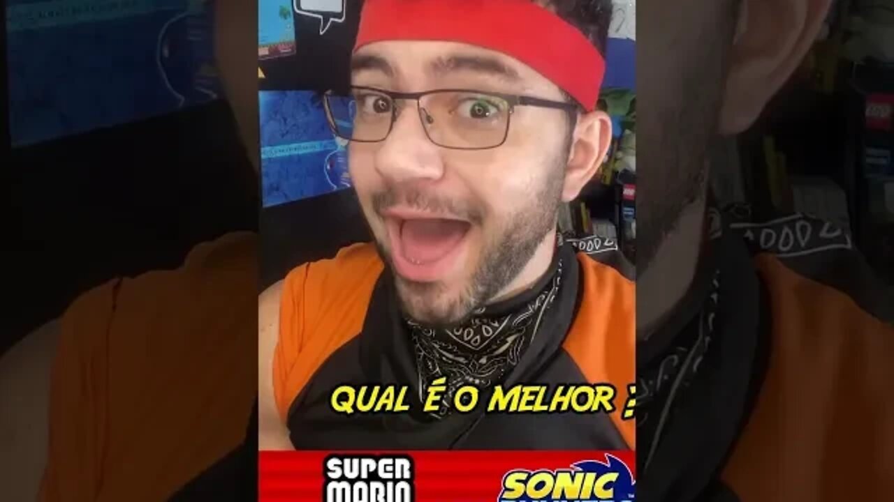 Sonic Vs Mario - Qual é o melhor no CELULAR ?! #shorts