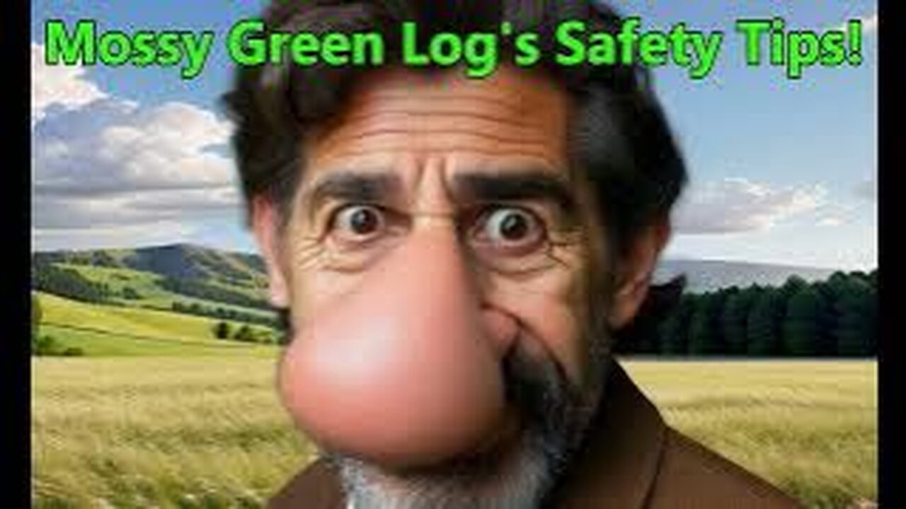 Mossy Green Log's Safety Tip #24!