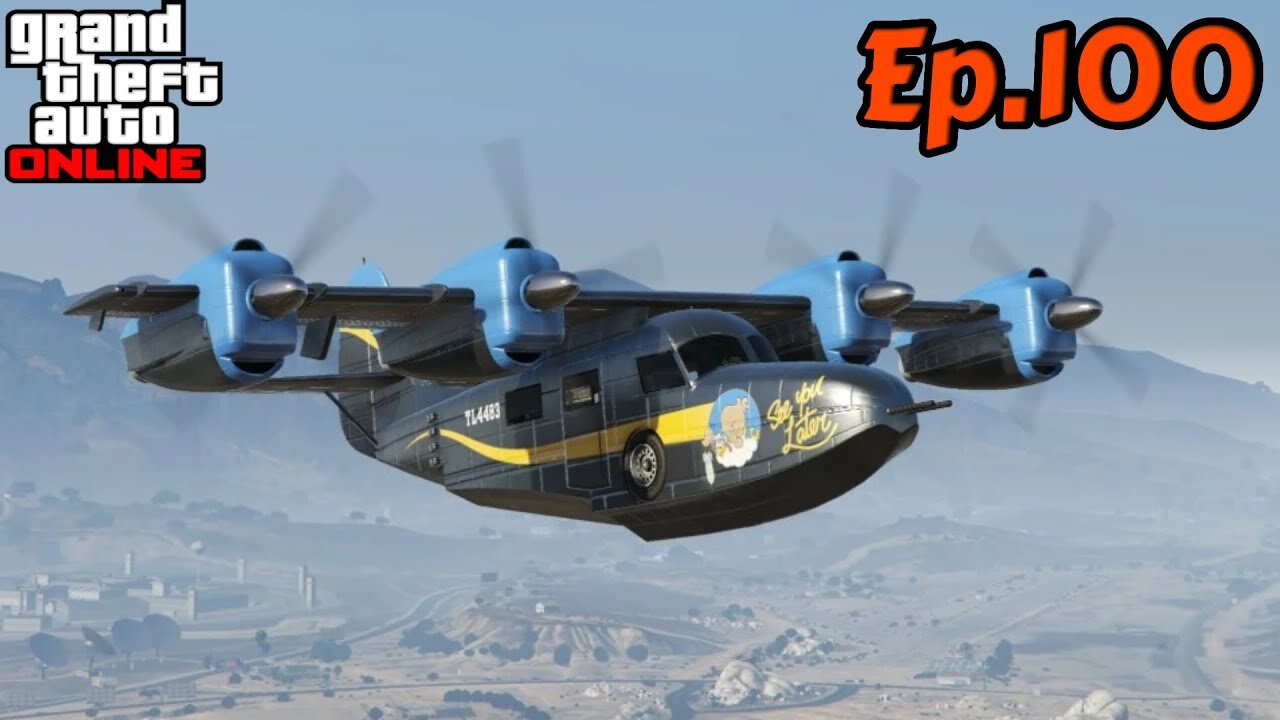 TailslyPlays GTA 5 Online[Ep.100]stealing cargo