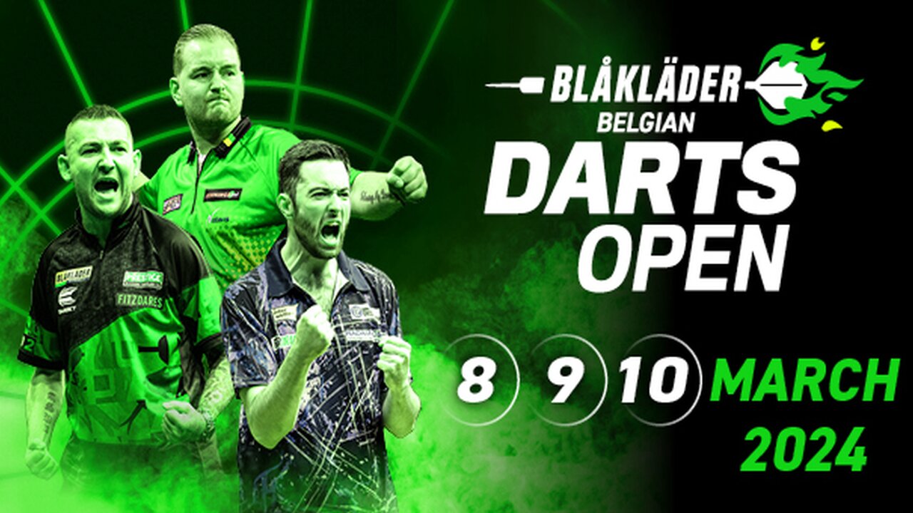 2024 Belgian Darts Open Littler v Ratajski