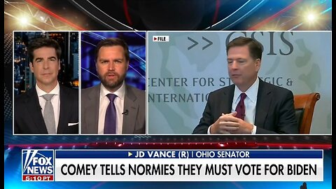 Sen JD Vance SLAMS Fmr FBI Director For Weaponization