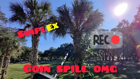 Coin Spill! | Metal Detecting | Treasure Hunting | Searching for Gold