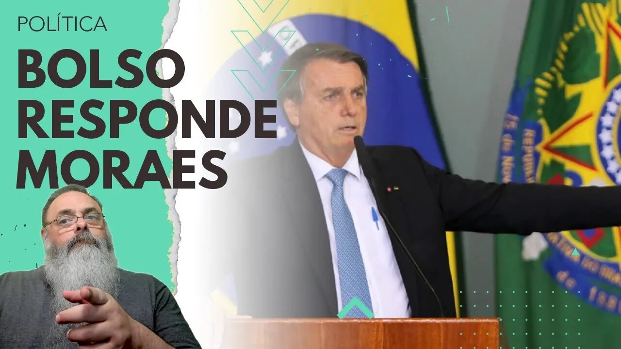 MORAES NEGA INVESTIGAÇÃO sobre caso das RADIOS e BOLSONARO se PRONUNCIA sobre o CASO