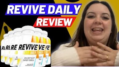 REVIVE DAILY Full Review Revive Daily Reviews - Revive Daily Supplement Review