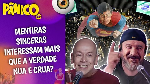 SABEDORIA DE KARNAL E CORTELLA PODE ILUMINAR SUPERMAN SOBRE PERIGOS DAS PAIXÕES POLÍTICAS?