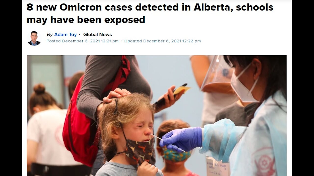 8 New Omicron Cases Assumed in Alberta, Maybe, Possibly?