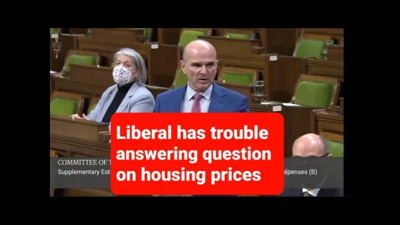 Liberal has trouble answering questions on housing prices