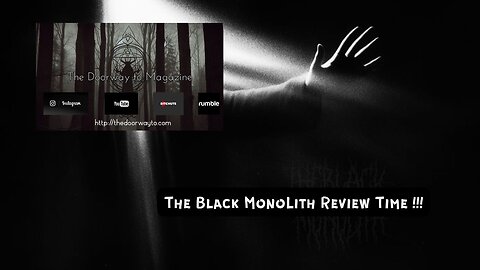 Slithering Black - The Black Monolith - Thee I Invoke -Video Review