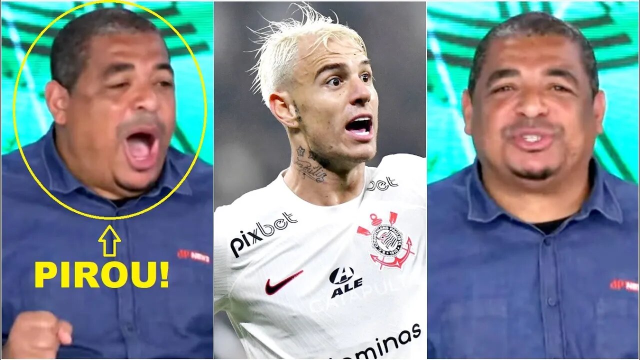 "O CORINTHIANS É GIGANTEEE!" OLHA as REAÇÕES do Vampeta à VITÓRIA NOS PÊNALTIS contra o Atlético-MG!