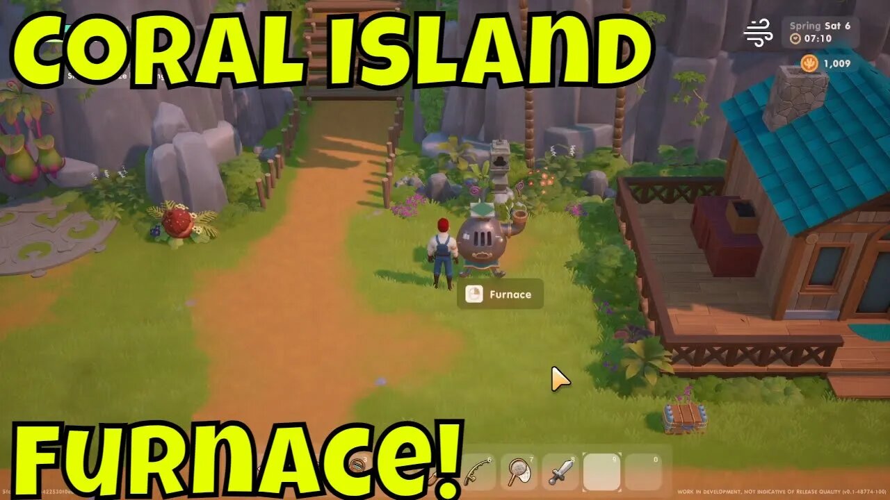 Coral Island How to Use Furnace