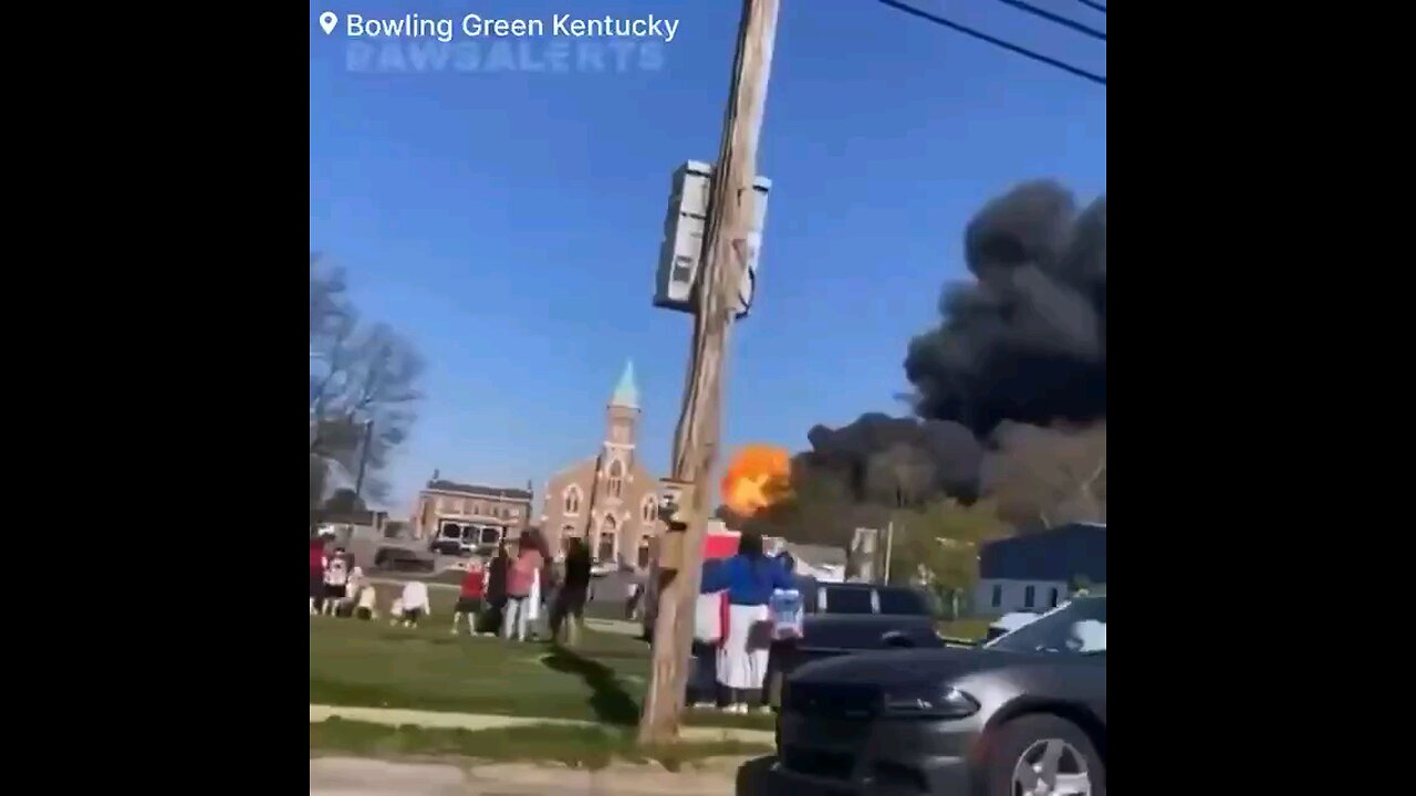 BREAKING: Evacuations are underway in Kentucky, due to a massive explosion and fire