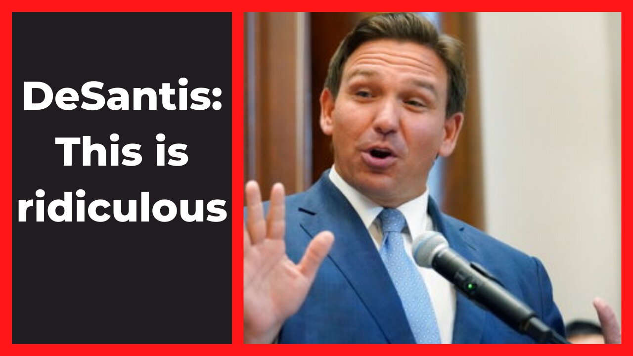 DESANTIS: THIS IS RIDICULOUS | Trump | Bongino | Bannon | DeSantis