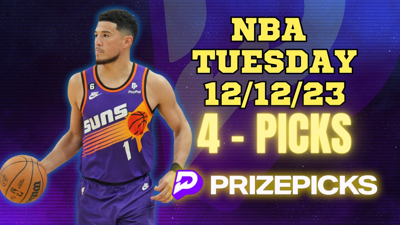 #PRIZEPICKS | BEST PICKS #NBA TUESDAY | 12/12/2023 | TODAY | BEST BETS | #BASKETBALL | PROP BETS