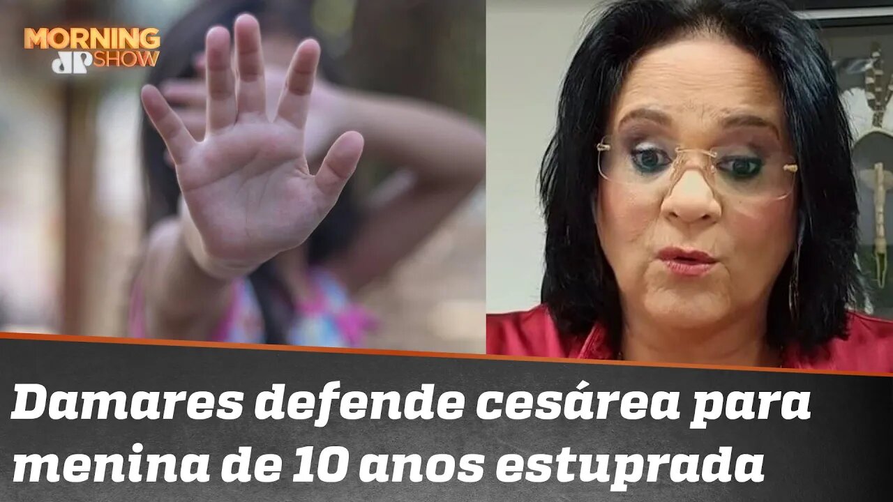 Para Damares, menina estuprada no ES deveria ter feito cesárea, não aborto