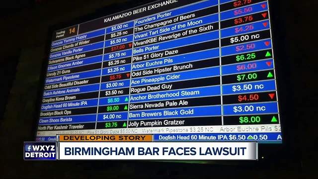 Western Michigan bar suing metro Detroit bar over "beer exchange"