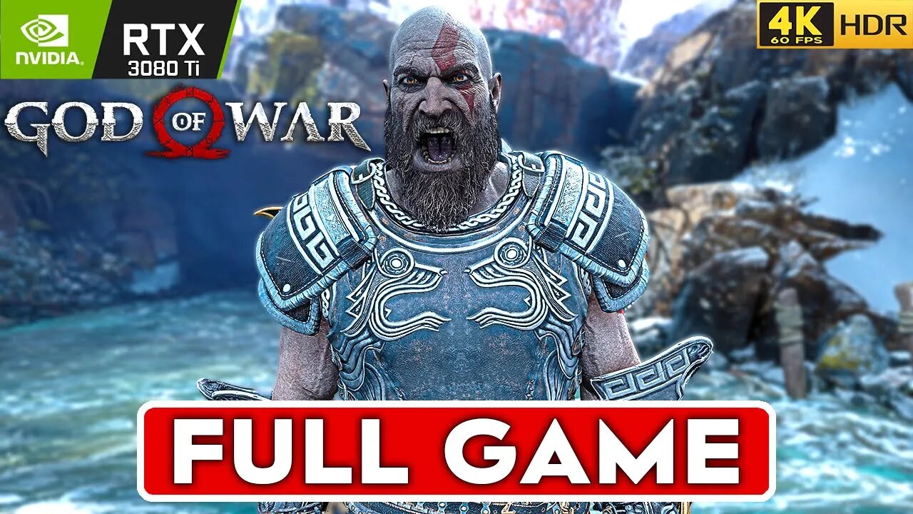 GOD OF WAR PC FULL GAME Gameplay Walkthrough ZEUS ARMOR [4K 60FPS HDR] - No Commentary