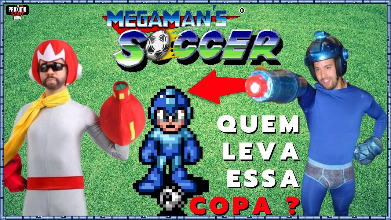 MEGAMAN SOCCER [SNES] - DISPUTA ao VIVO, quem vencerá essa COPA ? VENHA com a gente!!!