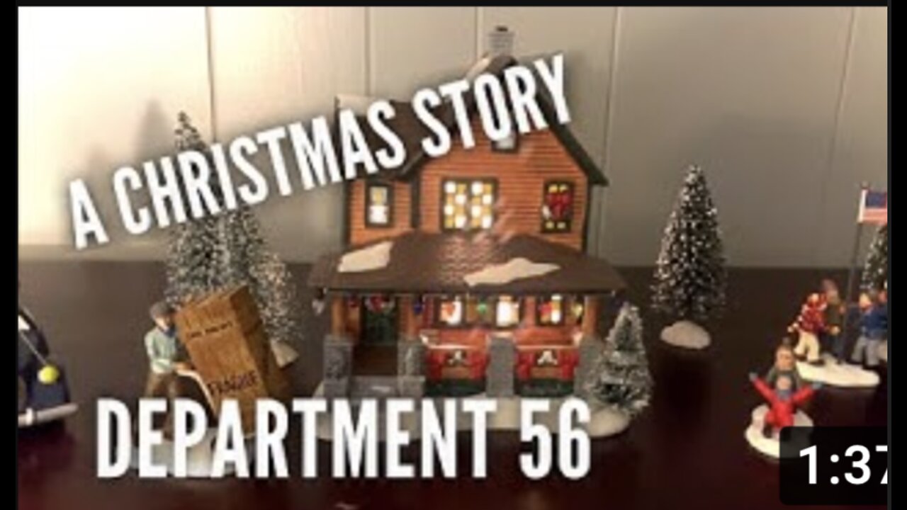 A Christmas Story Set // Department 56