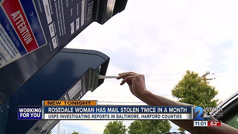 USPS investigating reports of stolen mail in Baltimore, Harford counties