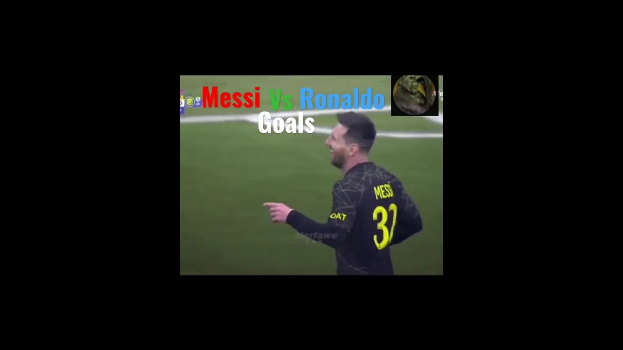 PSG vs Saudi All ; Mesii Vs Ronaldo goals #shorts