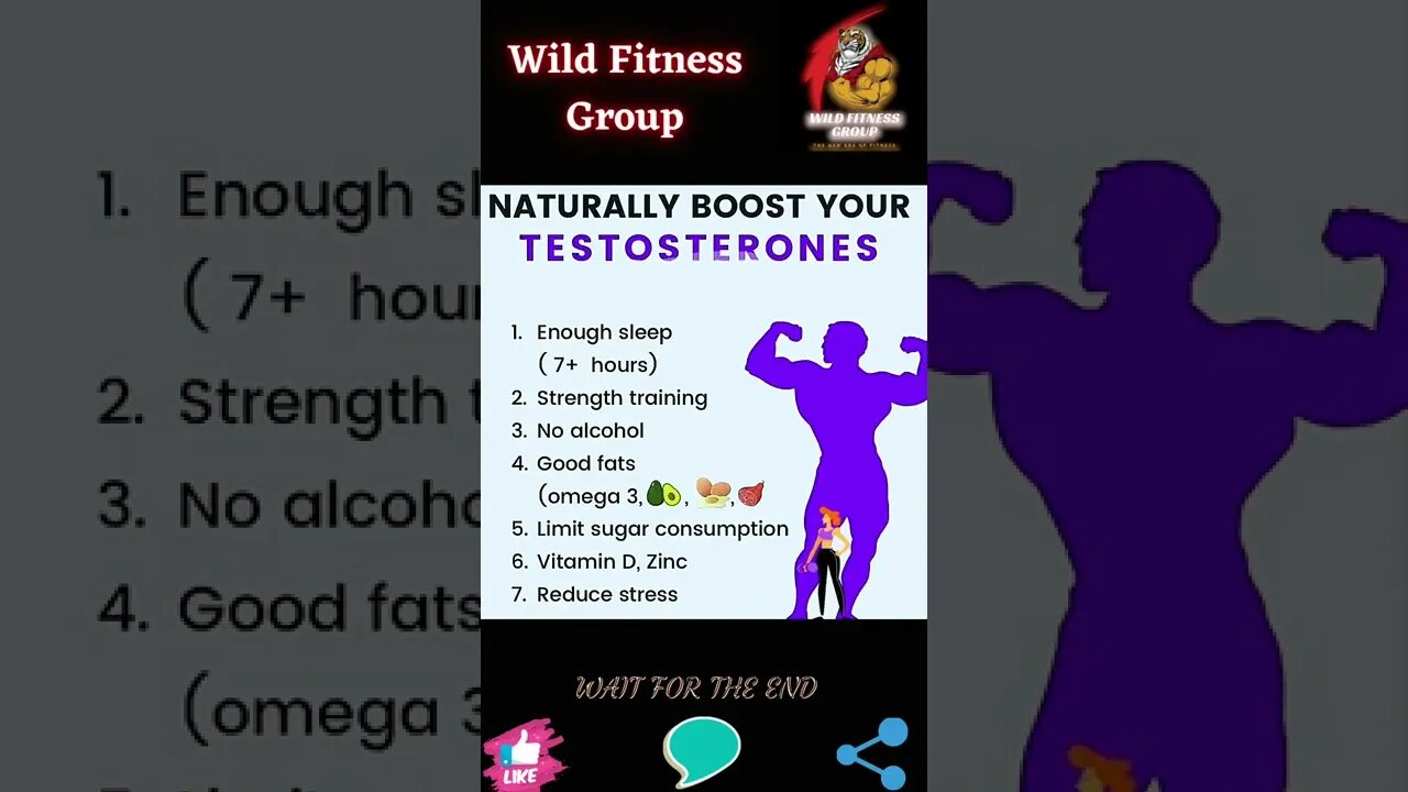 🔥How can you naturally boost your testosterone🔥#shorts🔥#wildfitnessgroup🔥14 October 2022🔥