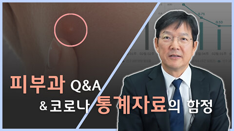 코로나19 통계자료의 함정 & 피부과 Q&A