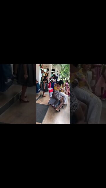 හොඳම යාලුවා බඳින දවසට මනමාලි left 😂 #wedding #funny