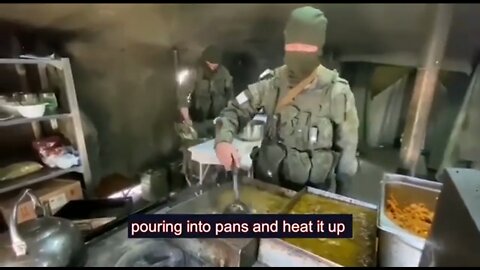 Mobile kitchens and pantries keep Russian soldiers fed