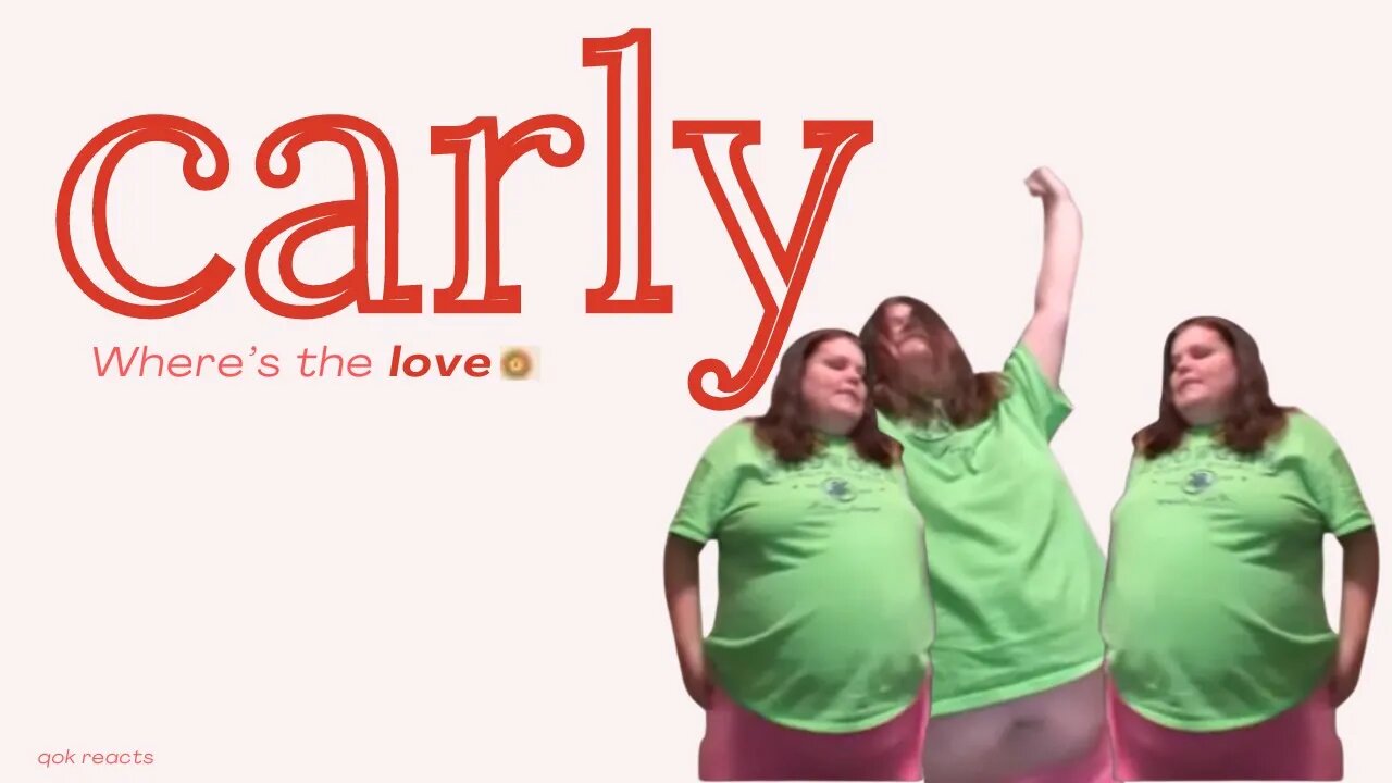WHERE IS THE LOVE CARLY? THE MOST INSANE HANSON PARODY IVE EVER SEEN!!
