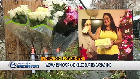 Family mourns mother of 2 run over by car thieves