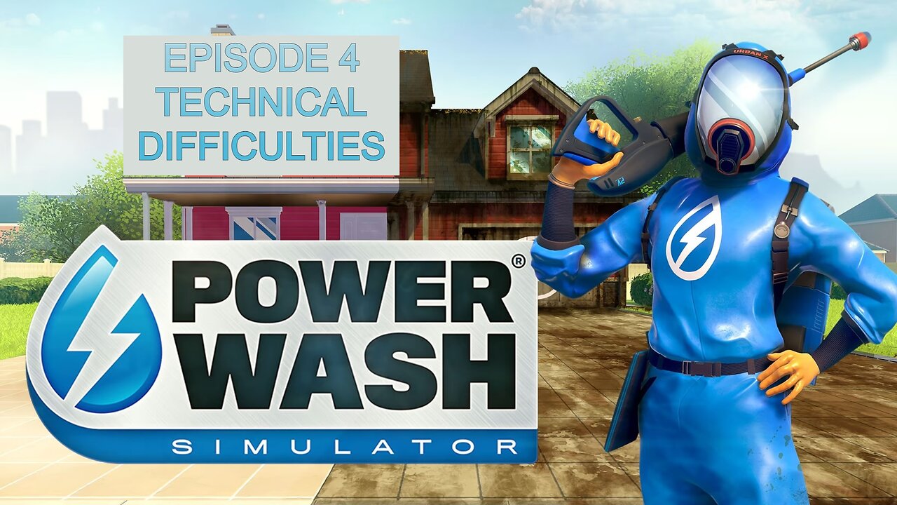 Episode 4 Technical Difficulties (PowerWash Simulator Skate Park pt.4)