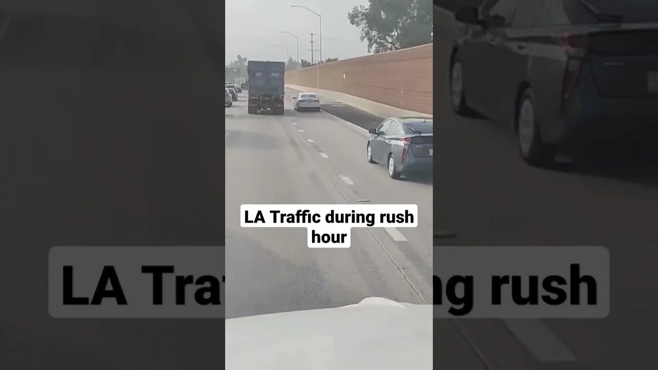 Rush hour Traffic in Los Angeles