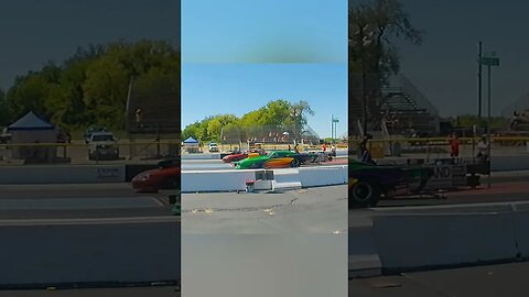 Right lane gets the win over the colorful Camaro