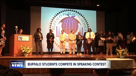 Buffalo student's presentation of funny Cuban parable wins 112th Richmond Speaking Contest