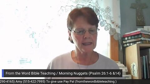 From the Word Bible Teaching / Morning Nuggets (7/25/23)