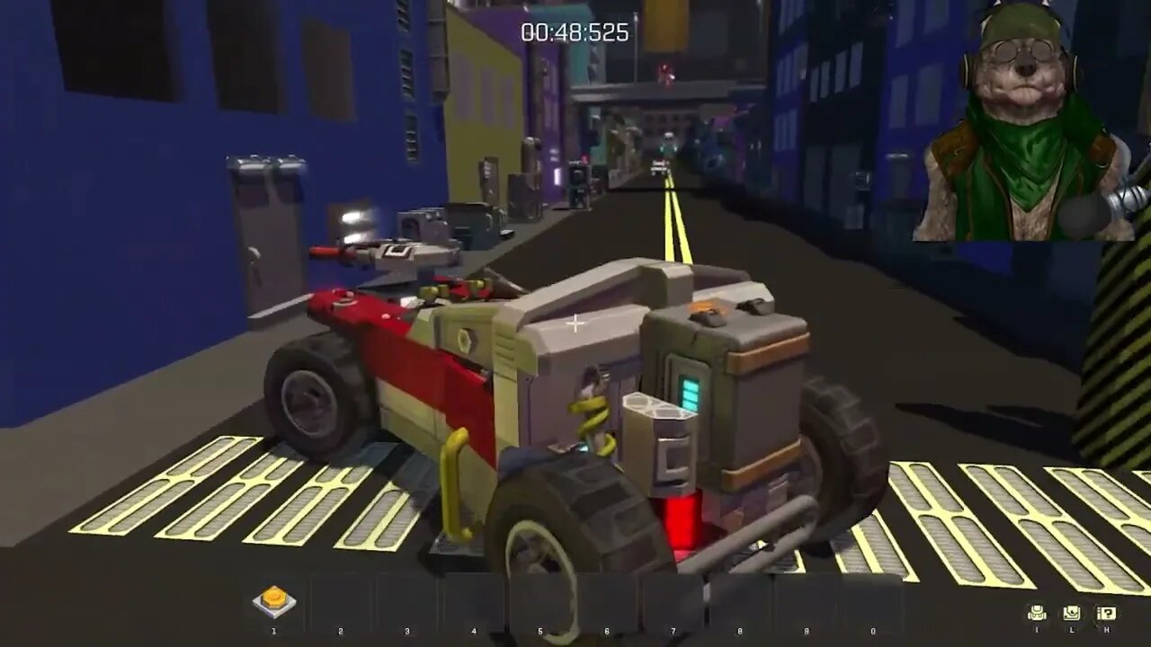 Fighting Boss Bot and Running from Police - Cyberscrape 2.0 - Scrap Mechanic